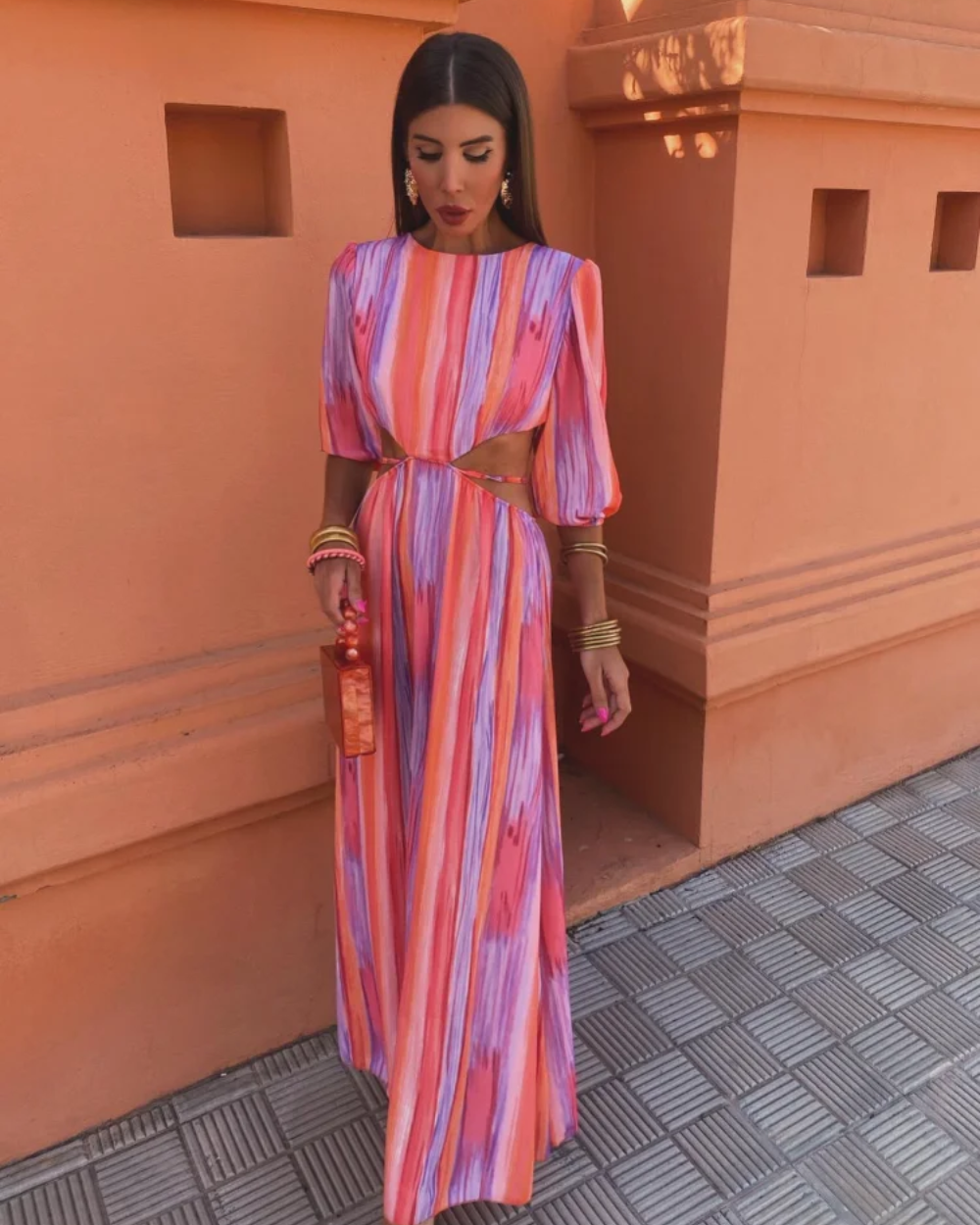Robe Élégante au Toucher Soyeux pour Femme