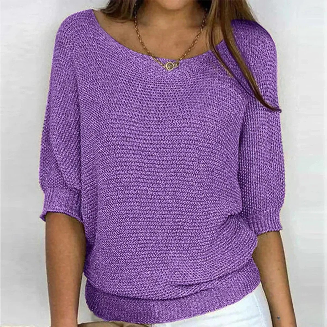 Pull en Maille Coupe Oversize pour Femme