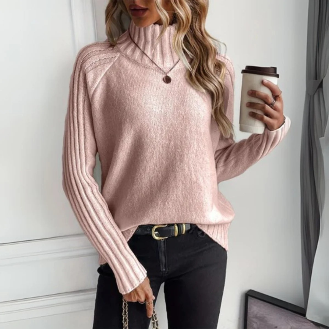 Pull à Col Roulé pour Femme