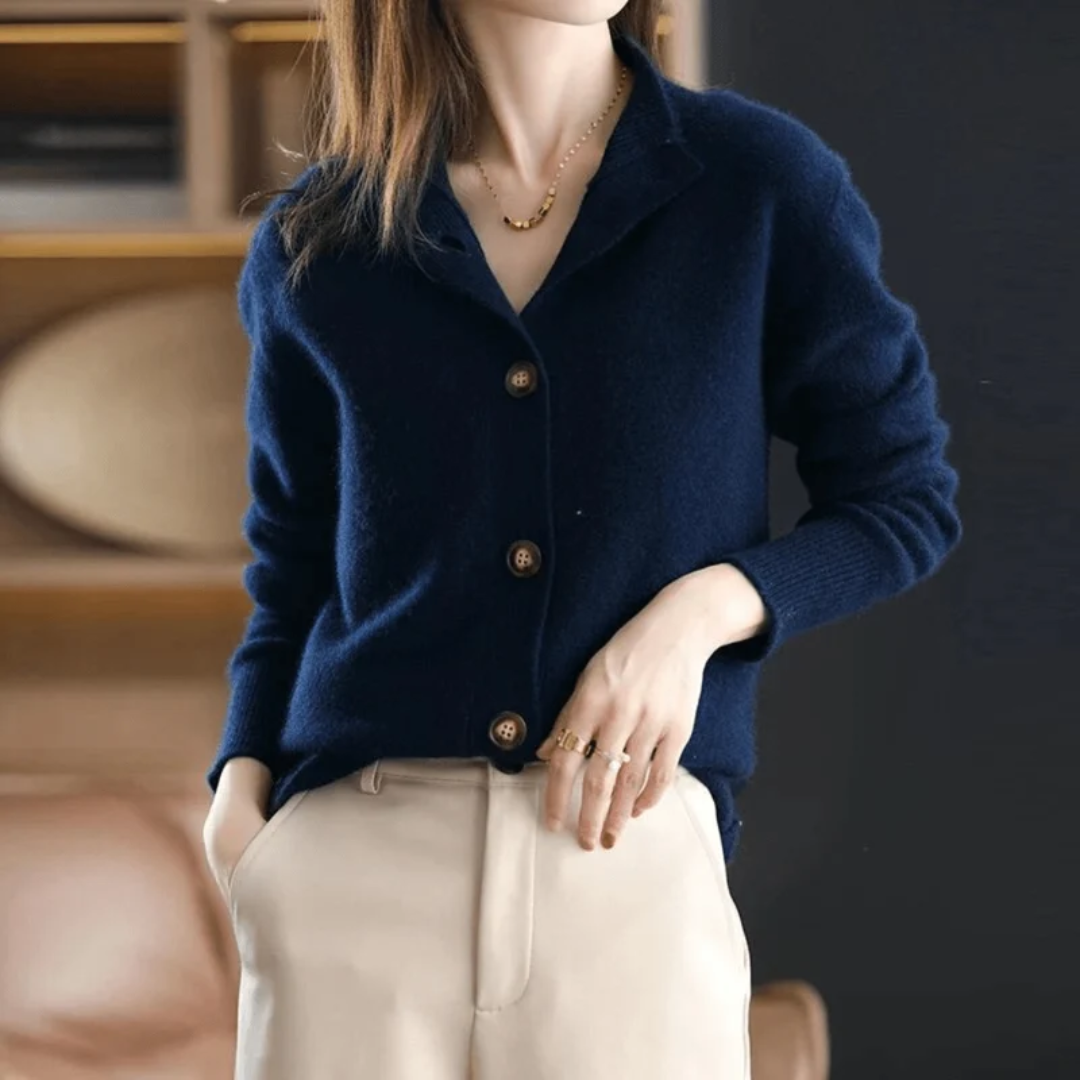 Cardigan Boutonné pour Femme