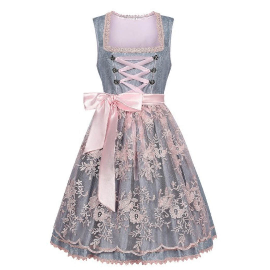 Dirndl avec Tablier pour Femme