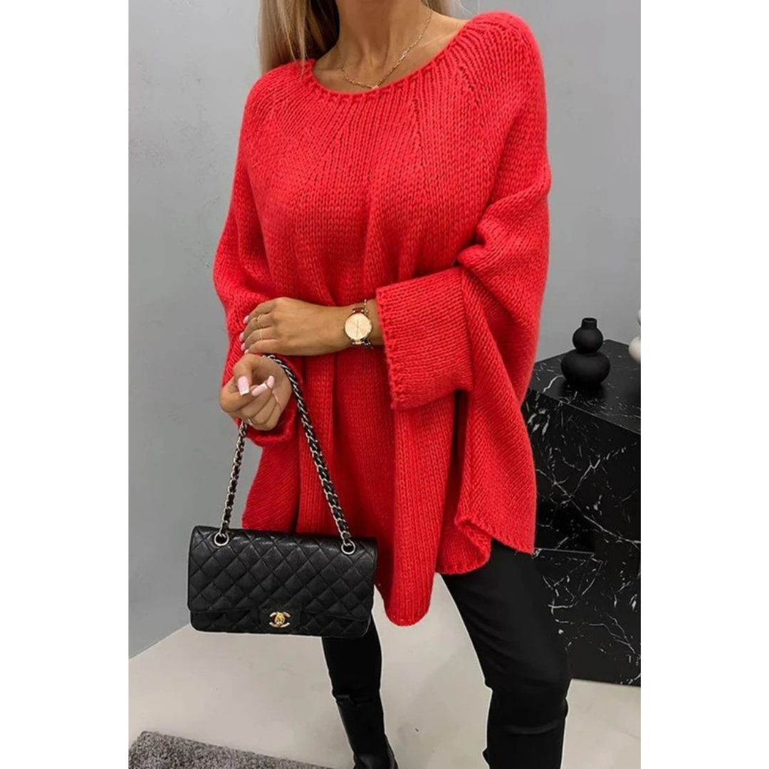 Pull en Maille Coupe Oversize pour Femme