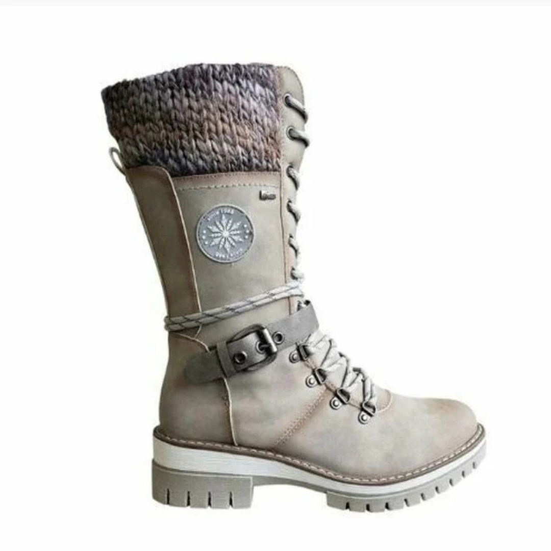 Bottes à Boucle Imperméable pour Femme