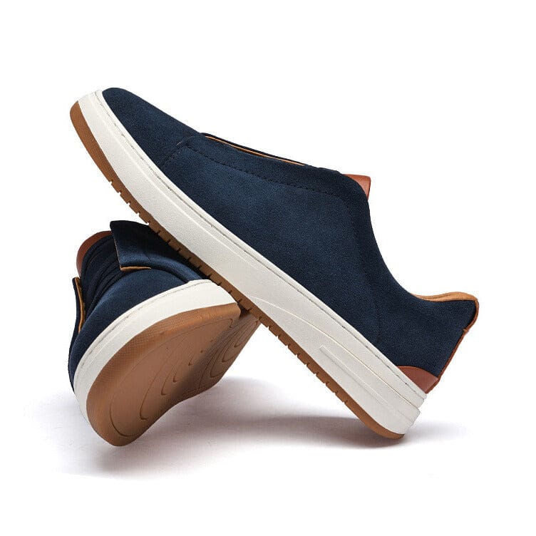 Baskets Basses en Daim Synthétique pour Homme