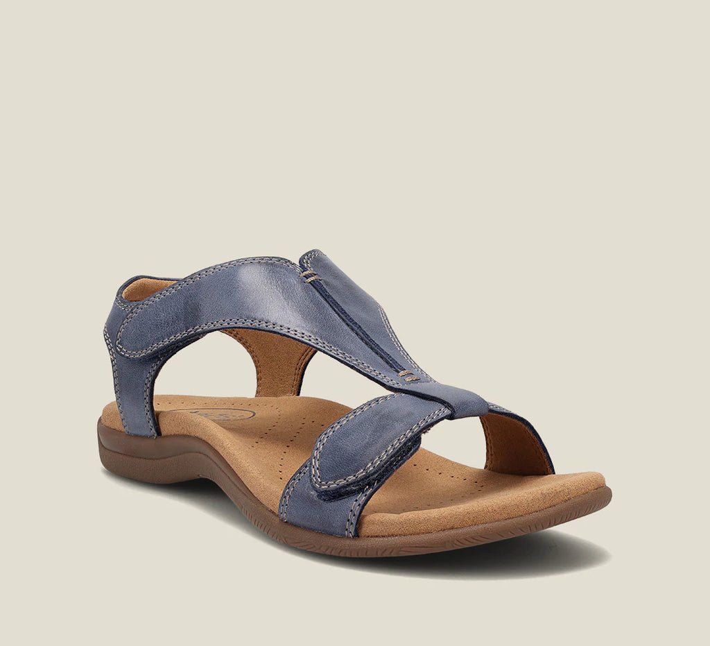 Sandales pour Femme à Semelle Amortissante et Scratch