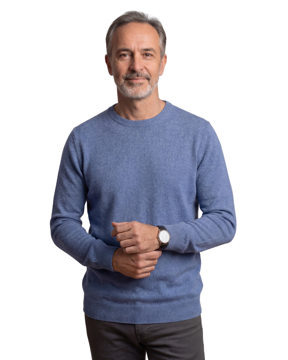 Pull à Col Rond en Maille Douce pour Homme