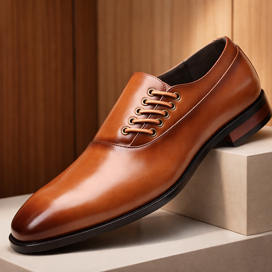 Chaussures de Ville à Laçage Latéral pour Homme