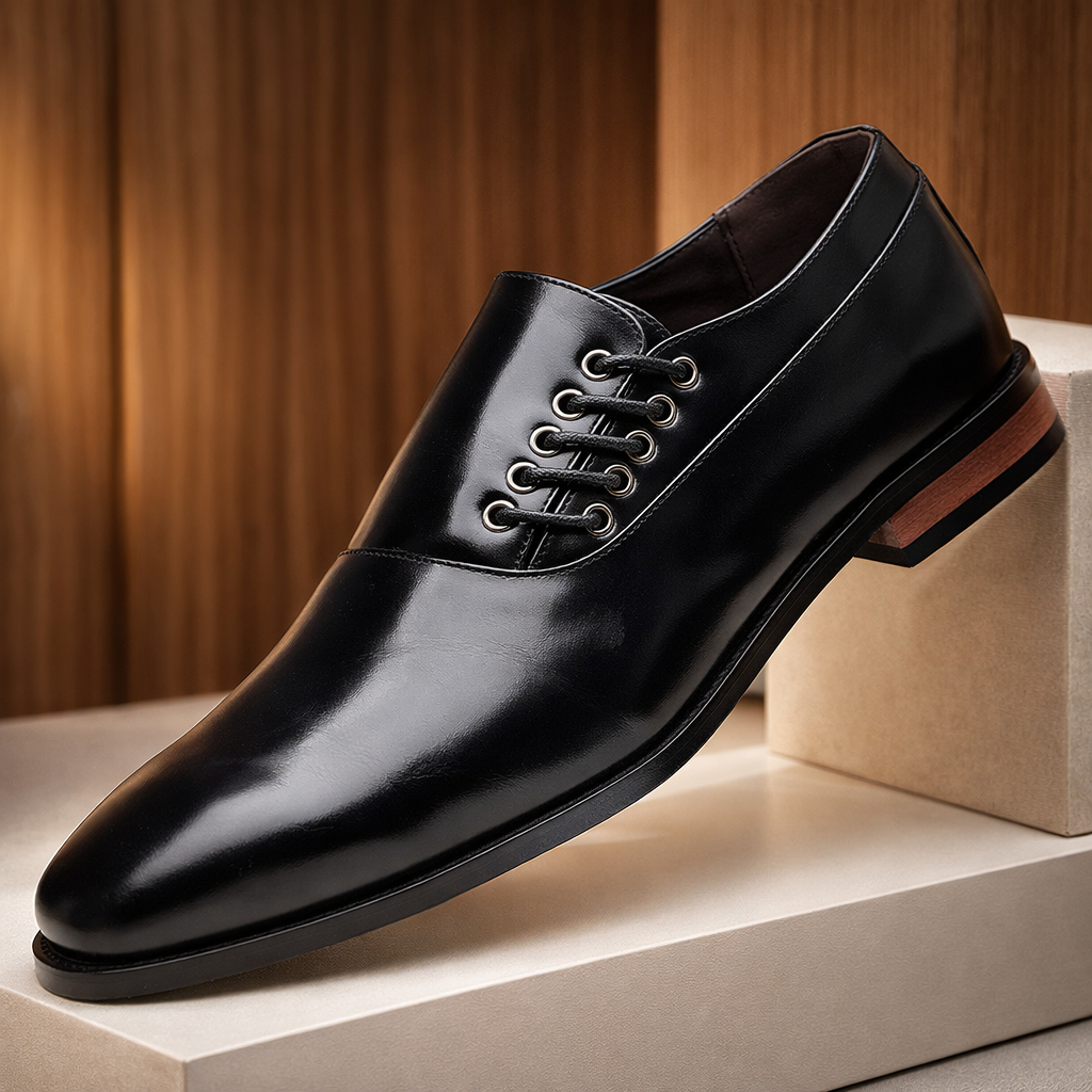 Chaussures de Ville à Laçage Latéral pour Homme