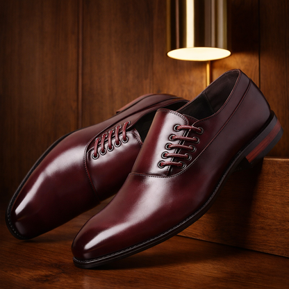Chaussures de Ville à Laçage Latéral pour Homme