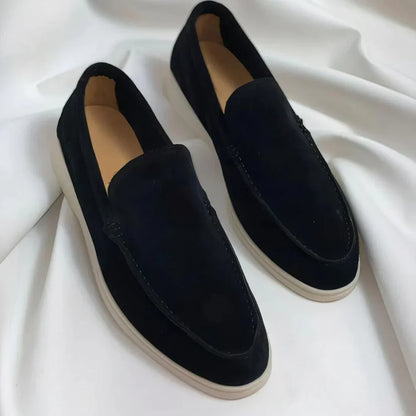 Mocassins Élégants en Daim Synthétique pour Homme