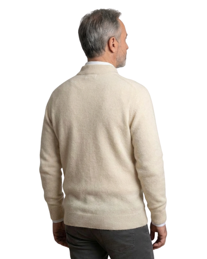 Pull à Col Montant en Maille Douce pour Homme