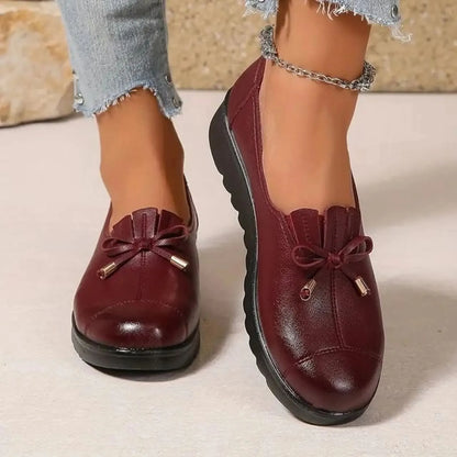 Mocassins Confort à Semelle Plateforme et Bout Arrondi