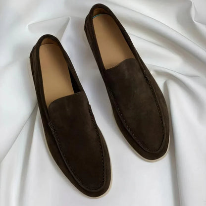 Mocassins Élégants en Daim Synthétique pour Homme