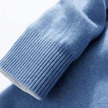 Pull à Col V en Maille Fine pour Homme