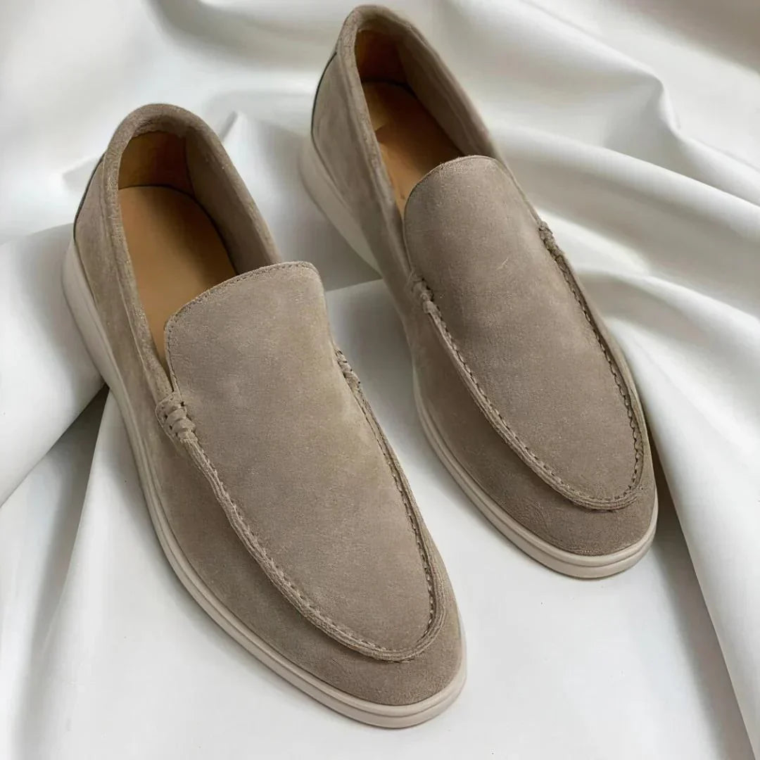 Mocassins Élégants en Daim Synthétique pour Homme