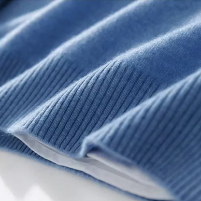 Pull à Col V en Maille Fine pour Homme