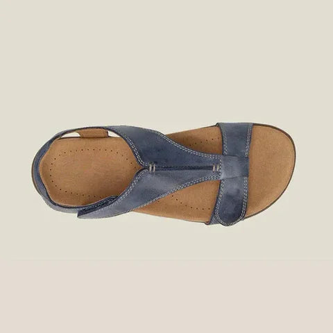 Sandales pour Femme à Semelle Amortissante et Scratch
