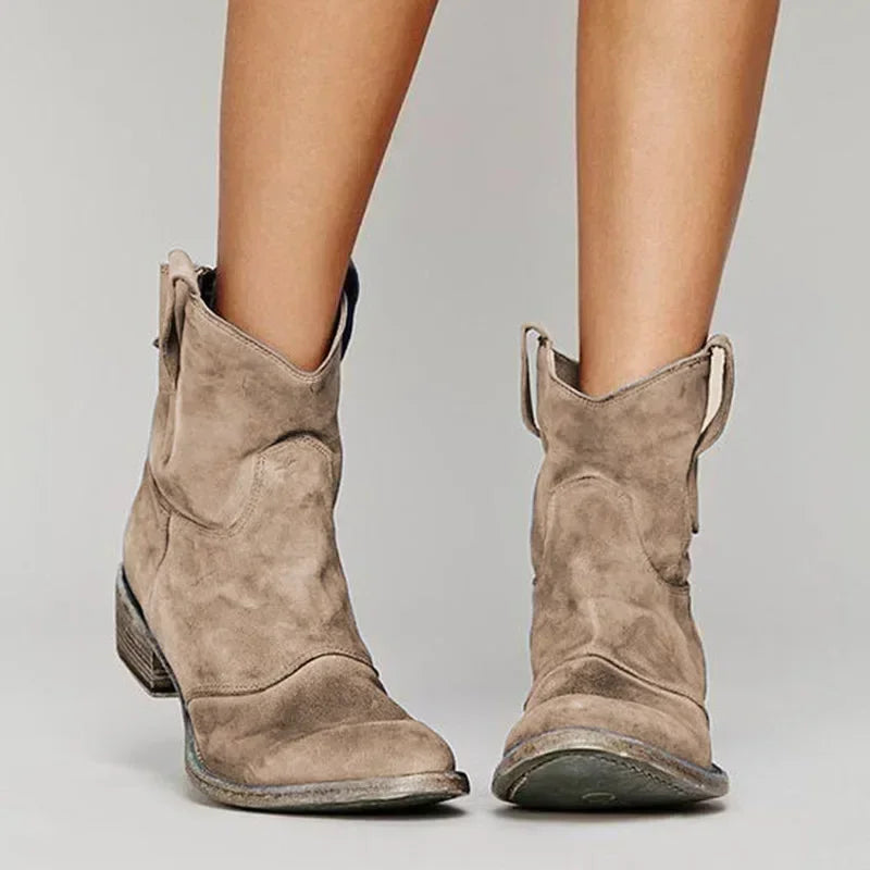 Bottines Style Western pour Femme