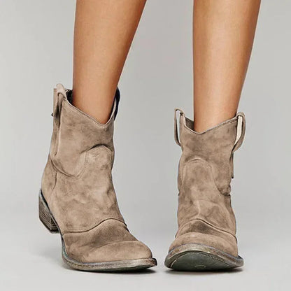 Bottines Style Western pour Femme