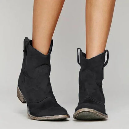Bottines Style Western pour Femme