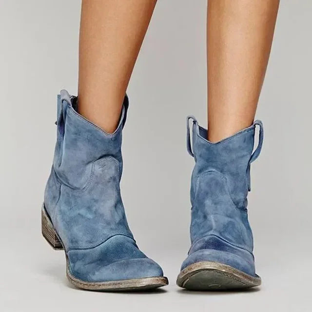 Bottines Style Western pour Femme