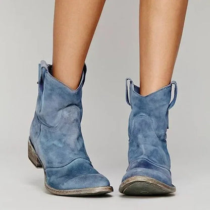 Bottines Style Western pour Femme