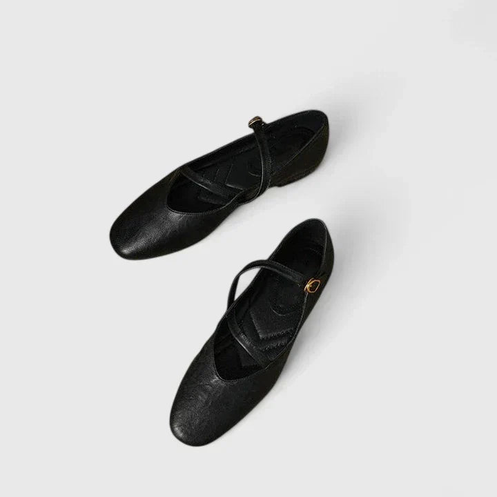 Ballerines Style Ballet à Rubans Ajustables pour Femme
