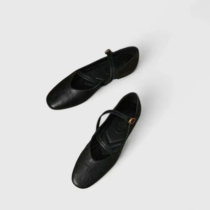 Ballerines Style Ballet à Rubans Ajustables pour Femme