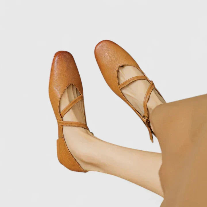 Ballerines Style Ballet à Rubans Ajustables pour Femme