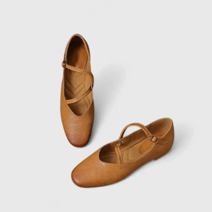 Ballerines Style Ballet à Rubans Ajustables pour Femme