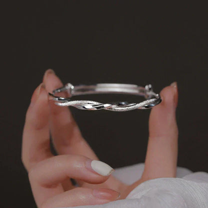 Bracelet Tressé Argenté