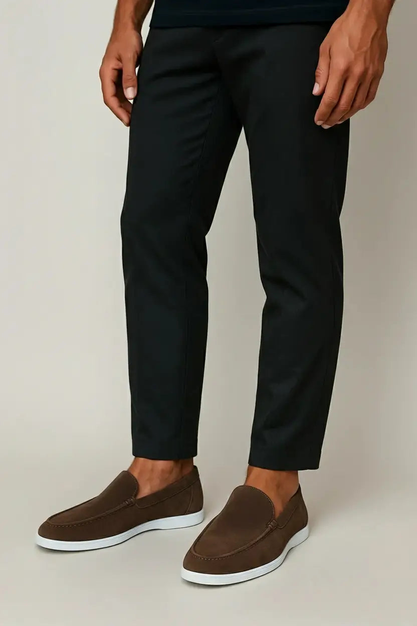 Mocassins Élégants en Daim Synthétique pour Homme