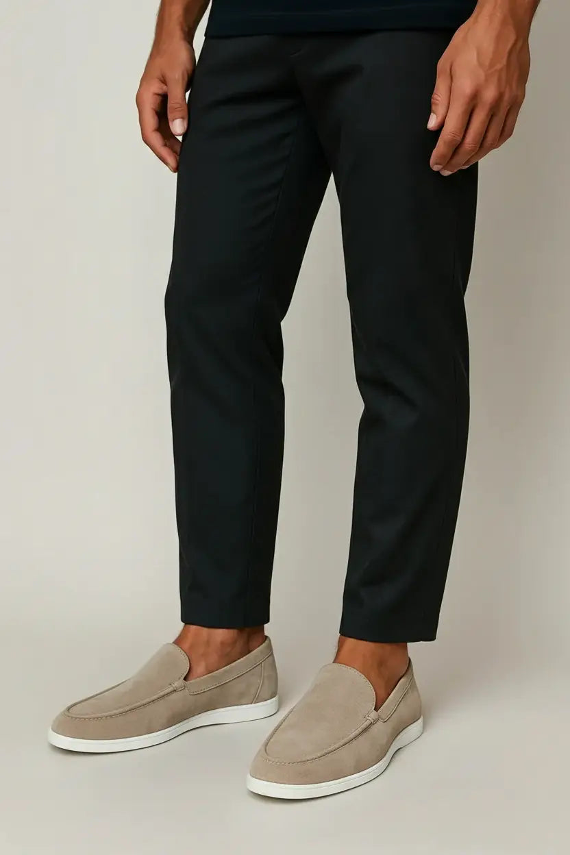 Mocassins Élégants en Daim Synthétique pour Homme