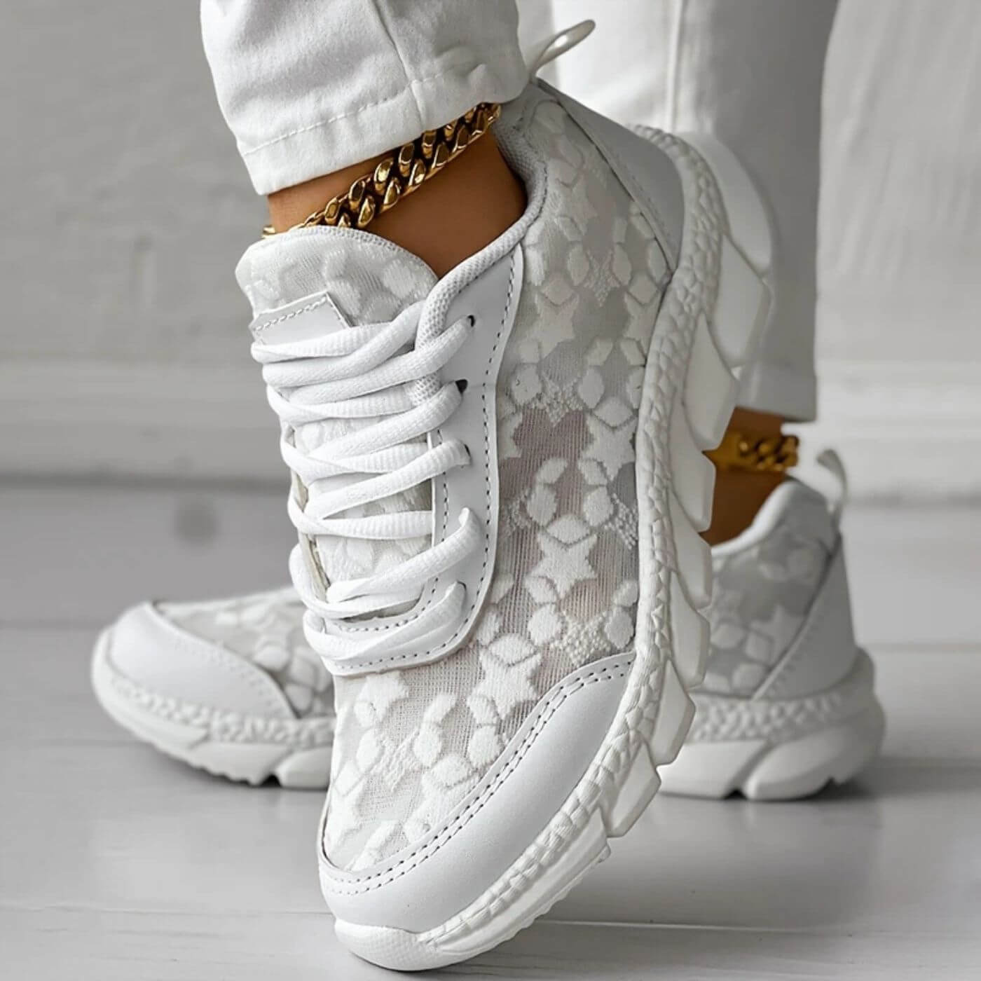 Chaussures Ergonomiques à Semelle Rembourrée pour Femme