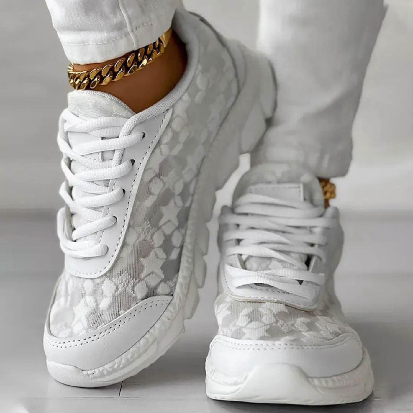 Chaussures Ergonomiques à Semelle Rembourrée pour Femme