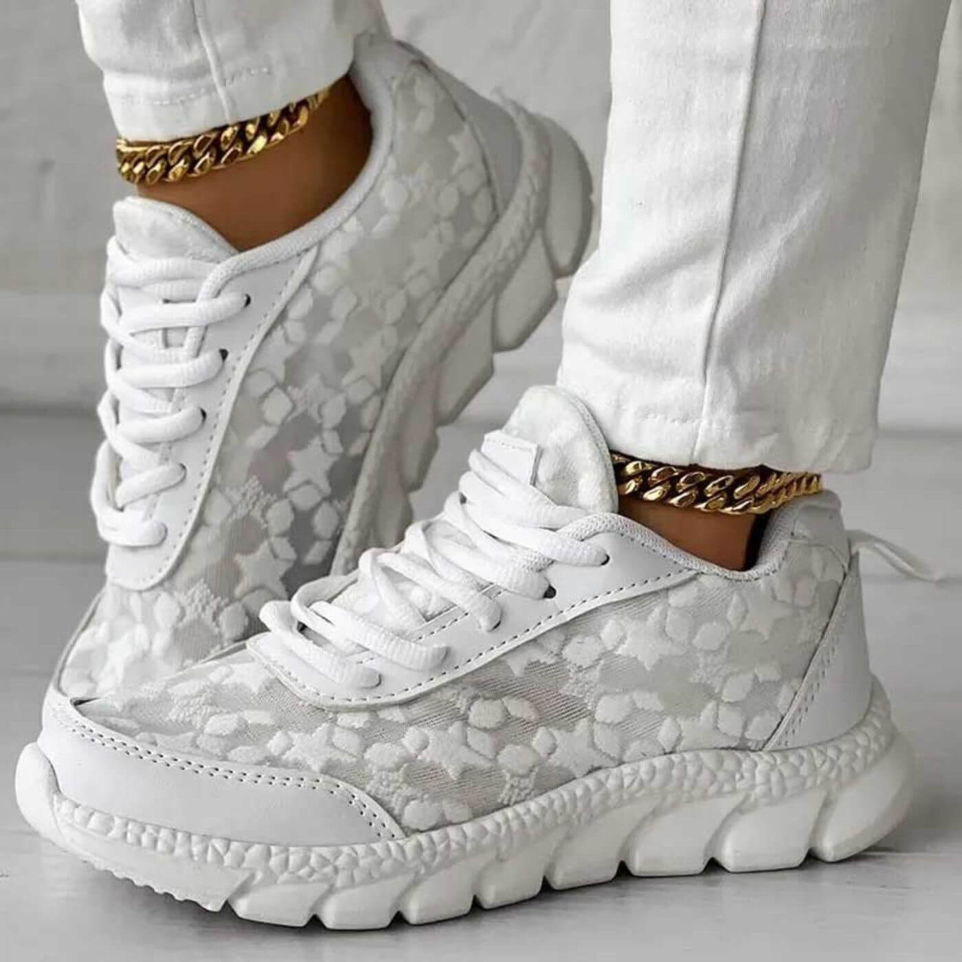 Chaussures Ergonomiques à Semelle Rembourrée pour Femme