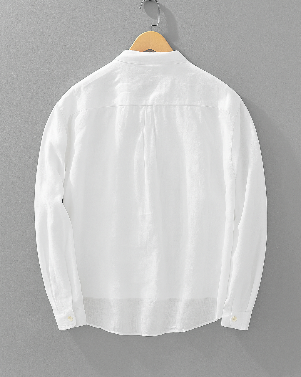 Polo Manches Longues en Maille Respirante pour Homme
