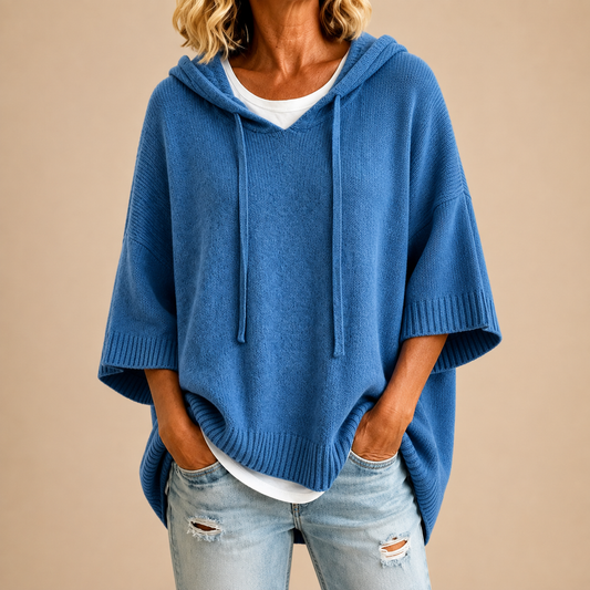 Pull à Capuche Ample et Doux pour Femme