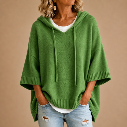 Pull à Capuche Ample et Doux pour Femme