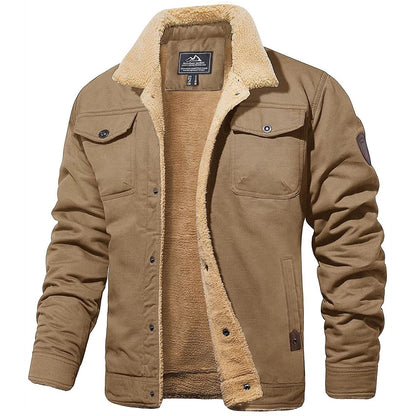 Blouson Bomber Doublé Sherpa pour Homme