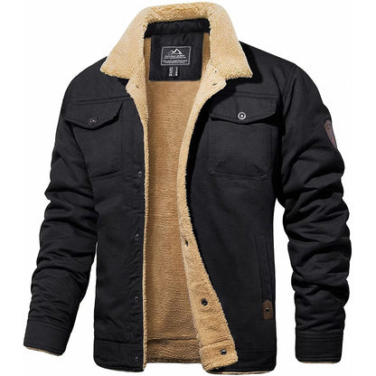 Blouson Bomber Doublé Sherpa pour Homme