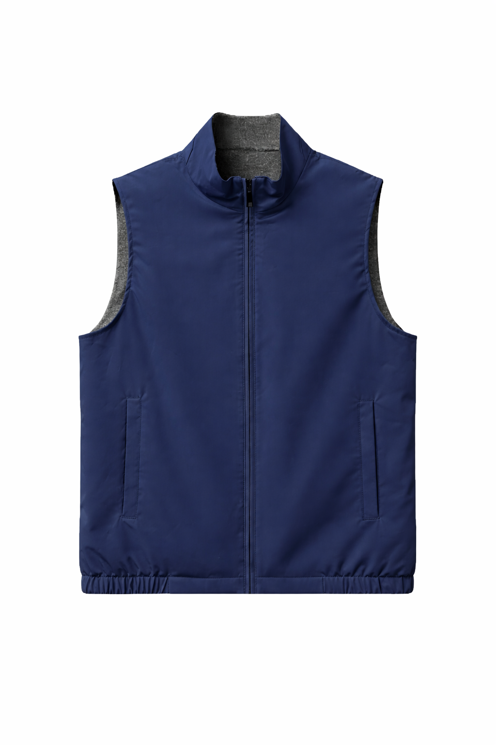 Bodywarmer Réversible à Col Montant pour Homme