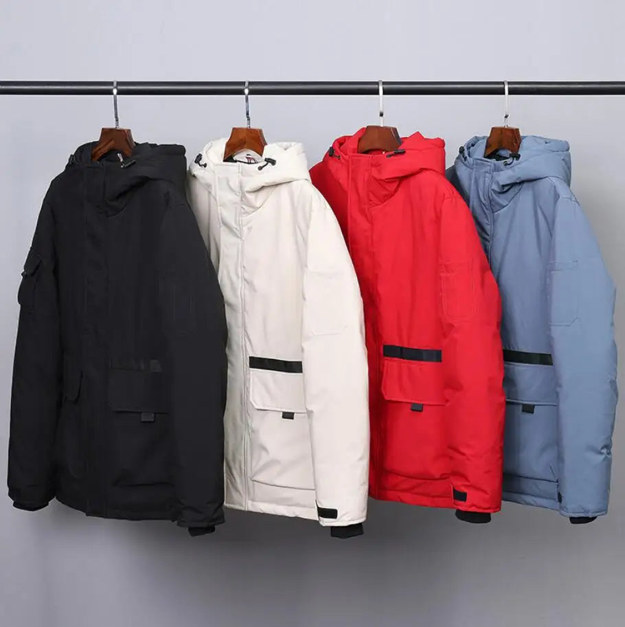 Parka Technique Toutes Saisons à Capuche pour Homme