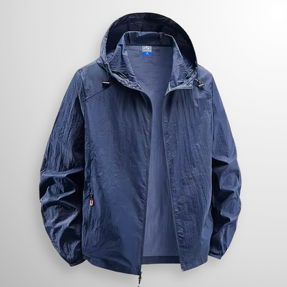 Coupe-Vent Léger à Capuche pour Homme