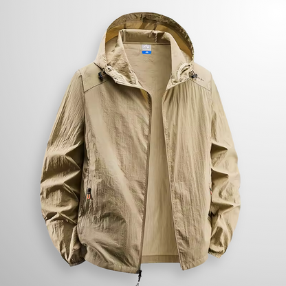 Coupe-Vent Léger à Capuche pour Homme