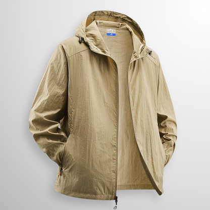 Coupe-Vent Léger à Capuche pour Homme