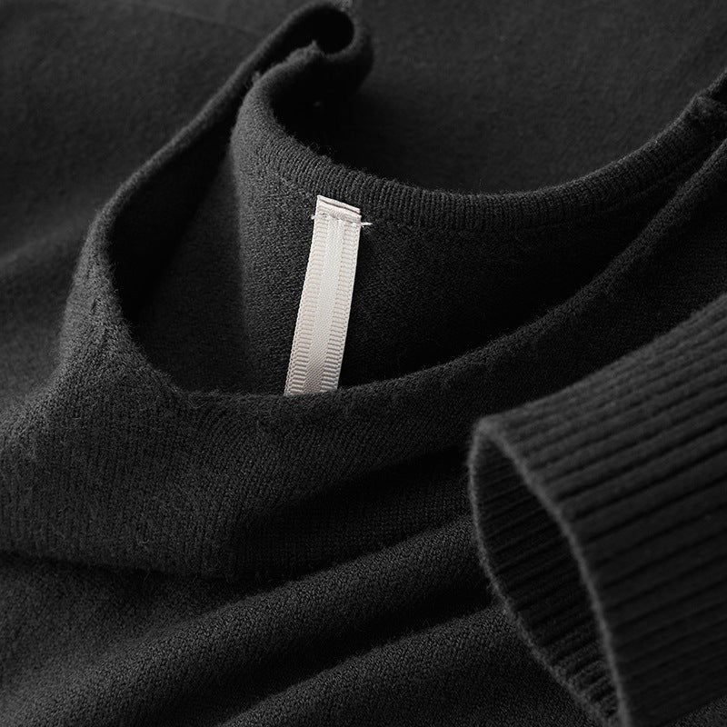 Pull à Col V en Maille Souple pour Homme