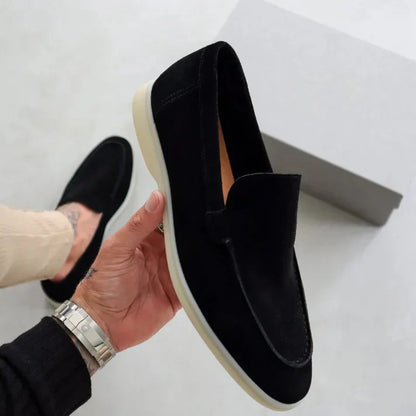 Mocassins Élégants en Daim Synthétique pour Homme