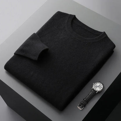 Pull à Col Rond en Maille Douce pour Homme