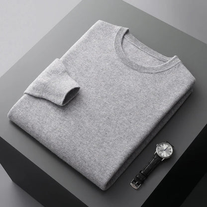 Pull à Col Rond en Maille Douce pour Homme